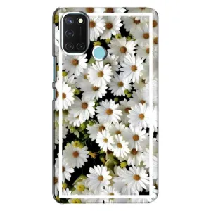 Чехол с ромашками на Realme C17 (Рамка в ромашках)