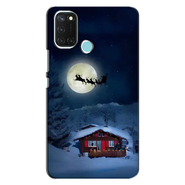 Чехол с рисунком «Санта» для Realme C17