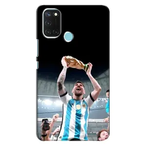 Чохли Лео Мессі Аргентина для Realme C17 (Щасливий Мессі)