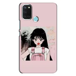Чехол с персонажами АНИМЕ на Realme C17 (Сейлор Марс)