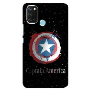 Чехол с Щитом Капитана Америки на Realme C17 (Щит Капитана)