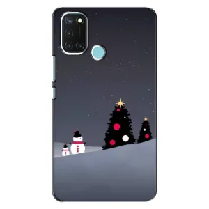 Чохли на Новий Рік Realme C17 (Сніговички)