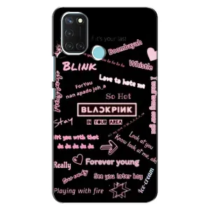 Чохли з картинкою для Realme C17 (Стиль блекпінг)