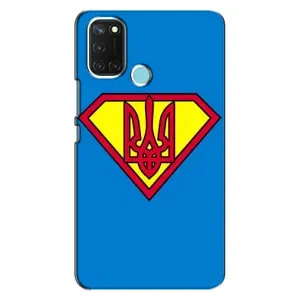 Чехол с картинкой (Патриотический ГЕРБ) на Realme C17 (Super - Герб)