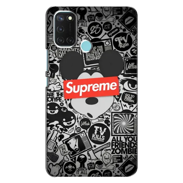 Чехол с рисунком «Supreme Маус» для Realme C17 Чехол с рисунком «Supreme Маус» для Realme C17