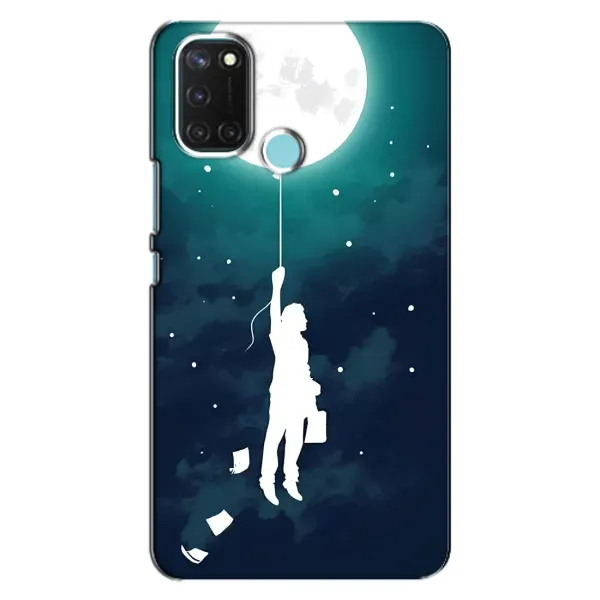 Чехол с рисунком «To The moon» для Realme C17