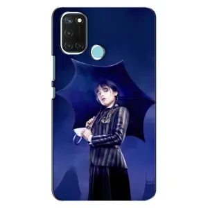 Чехлы с принтом Уэнсдей на Realme C17 (Уэнсдей с зонтом)