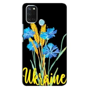 Чохол на Realme C17 (Український дизайн) (Україна в квітах)