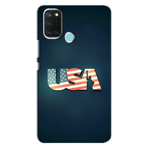 Чехол с рисунком «USA» для Realme C17 Чехол с рисунком «USA» для Realme C17