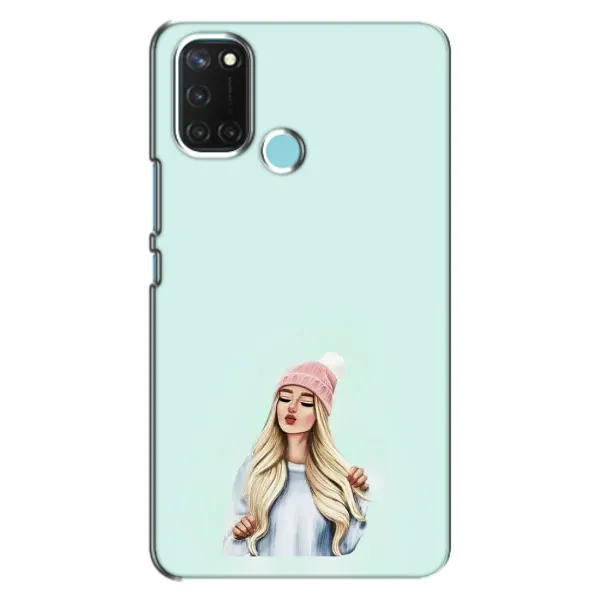 Чехол с рисунком «В шапке» для Realme C17 Чехол с рисунком «В шапке» для Realme C17