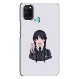 Чехлы с принтом Уэнсдей на Realme C17 (Вещь Венсдей)