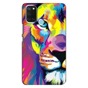 Чехол с картинкой на Realme C17 (Яркий Лев)