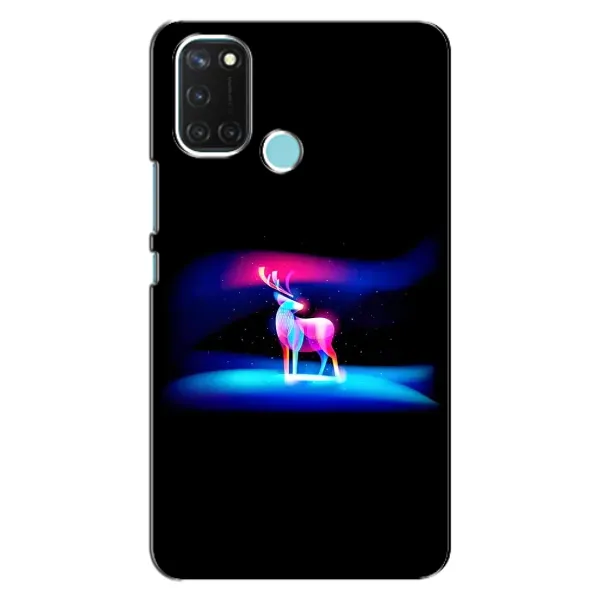 Чехол с рисунком «Яркий олень» для Realme C17 Чехол с рисунком «Яркий олень» для Realme C17