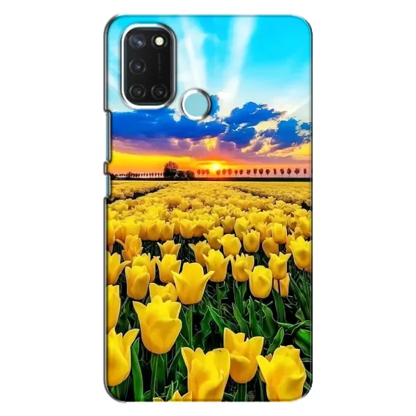 Чехол с рисунком «Желтые тюльпаны» для Realme C17 Чехол с рисунком «Желтые тюльпаны» для Realme C17