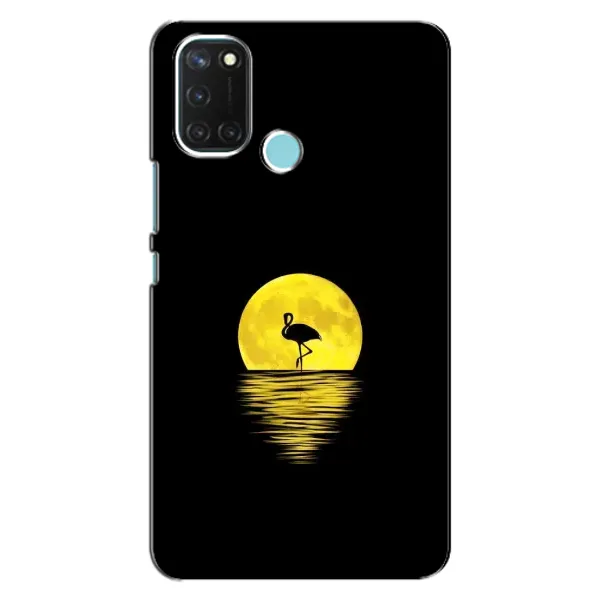 Чехол с рисунком «Желтый Закат» для Realme C17