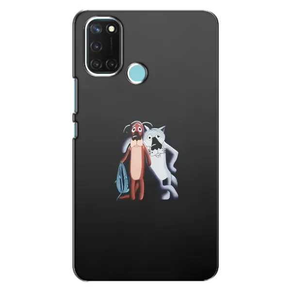 Чехол с рисунком «Шо, опять» для Realme C17