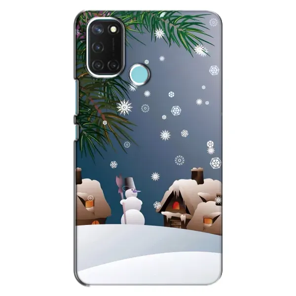Чехол с рисунком «Зима» для Realme C17 Чехол с рисунком «Зима» для Realme C17