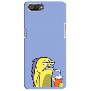 Бампер с принтом Мемы для Realme C2 (Безразличие)