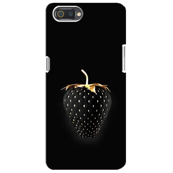 Чехол с рисунком «Чёрная клубника» для Realme C2 Чехол с рисунком «Чёрная клубника» для Realme C2