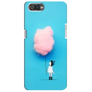 Чехол с рисунком «Девочка с тучкой» для Realme C2