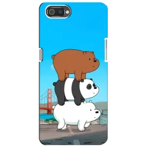 Чехлы с Пандами на Realme C2 (Друзья)
