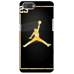 Силиконовый Чехол Nike Air Jordan на Реалми с2 (Джордан 23)