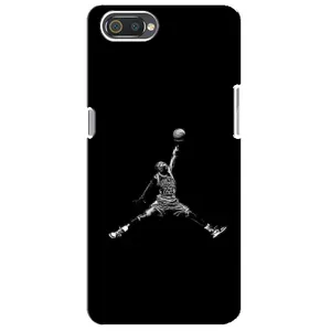 Силиконовый Чехол Nike Air Jordan на Реалми с2 (Джордан)