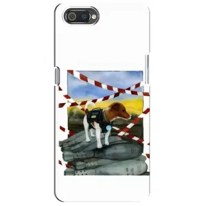 Чехол с принтом Собаки Патрон для Realme C2 (Храбрый Патрон)