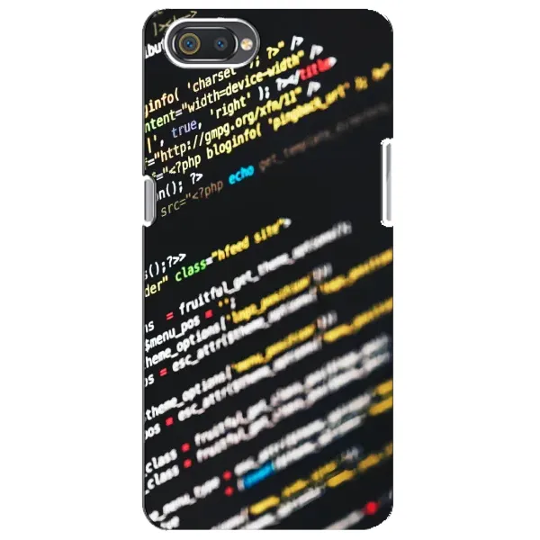 Чохол з малюнком «Код» для Realme C2 Чохол з малюнком «Код» для Realme C2