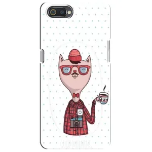 Чехол на тематику: Коты для Realme C2 (Кот аристократ)