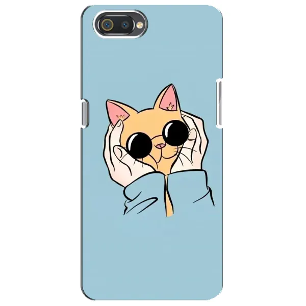 Чохол з малюнком «КОТИК в окулярах» для Realme C2 Чохол з малюнком «КОТИК в окулярах» для Realme C2