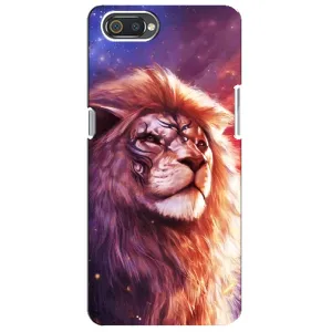 Чехол с картинкой на Realme C2 (Красочный ЛЕВ)