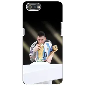 Чехлы Лео Месси Аргентина для Realme C2 (Кубок Мира)