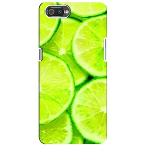 Чохол з зображенням смачної їжі для Realme C2 (Лайм)