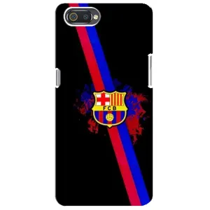 Чехол для Realme C2 (Барселона) (Лого Барсы)