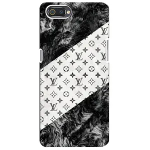 Чехол Стиль Louis Vuitton на Realme C2 (LV на белом)