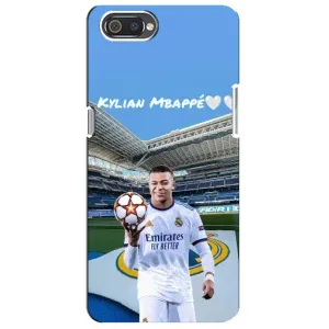 Чехол (TPU) с Футболистом на Realme C2 (Mbappe Real)