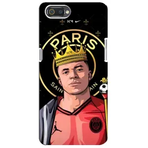 Чехол (TPU) с Футболистом на Realme C2 (Mbappe King)