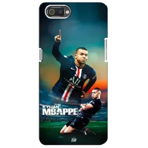 Чехол (TPU) с Футболистом на Realme C2 (MBAPPE)