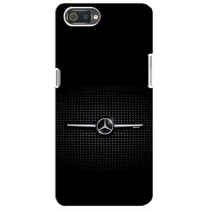 Силиконовый бампер с картинкой машины на Realme C2 (Mercedes)