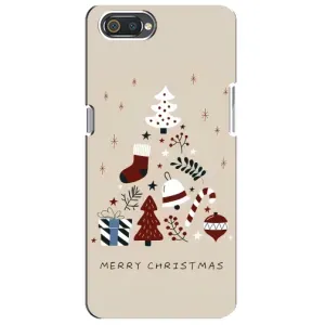 Чохол Санта Клаус для Realme C2 (Merry Christmas)