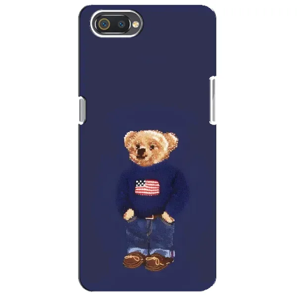 Чехол с рисунком «Мишка USA» для Realme C2