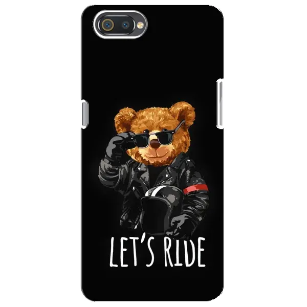Чехол с рисунком «Модный Мишка» для Realme C2