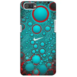 Силиконовый Чехол на Realme C2 с картинкой Nike (Найк зеленый)
