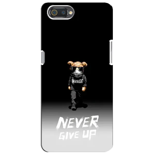 Чехол с рисунком «Never» для Realme C2