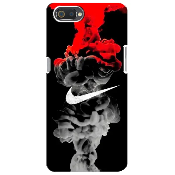 Чехол с рисунком «Nike дым» для Realme C2 Чехол с рисунком «Nike дым» для Realme C2