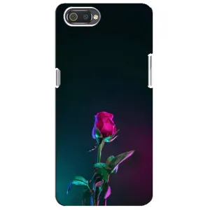 Чехлы с принтом Розочки для Realme C2 (Ночная роза)