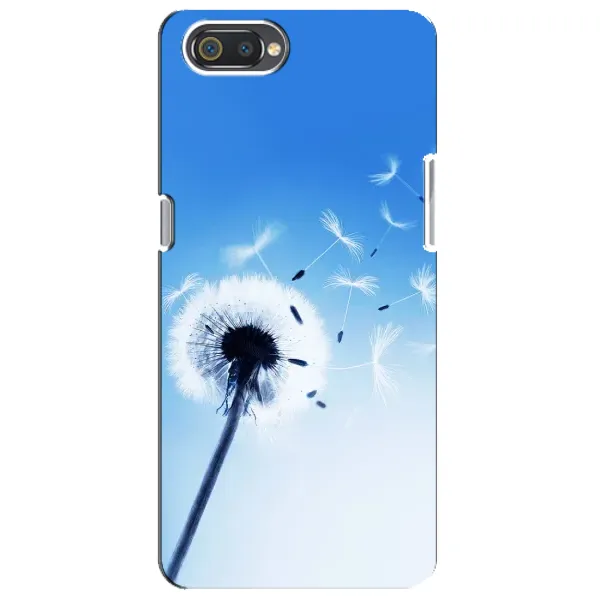 Чехол с рисунком «Одуванчик на голубом» для Realme C2