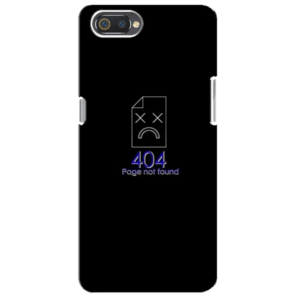 Чохол з малюнком «Помилка 404» для Realme C2 Чохол з малюнком «Помилка 404» для Realme C2