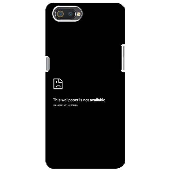 Чохол з малюнком «Помилка» для Realme C2 Чохол з малюнком «Помилка» для Realme C2